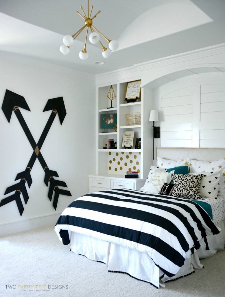 Black and white clearance teenage room ideas