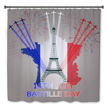 14th July Bastille Day Of France Bath Decor 67221501