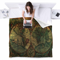 1611 Royalty Free Map Blankets 1865798