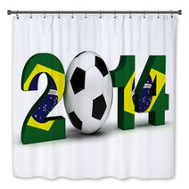 2014 Football World Cup Bath Decor 59101033