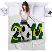 2014 Football World Cup Blankets 59101033