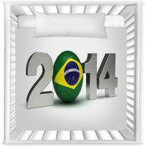 2014 Football World Cup Nursery Decor 59101060