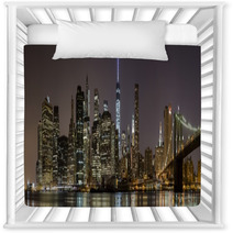 2014 New York Downtown Panorama Nursery Decor 68101045