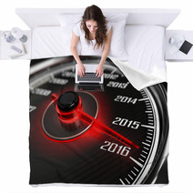 2016 Year Car Speedometer Concept Blankets 94210809