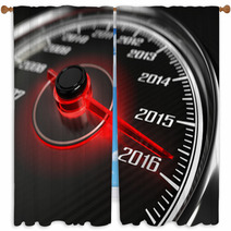 2016 Year Car Speedometer Concept Window Curtains 94210809