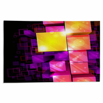 3d Bright Abstract Background Rugs 29477950