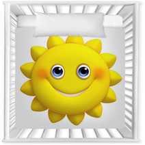 3d Cartoon Cute Sun Nursery Decor 52207129