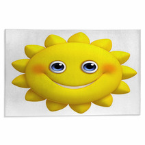 3d Cartoon Cute Sun Rugs 52207129