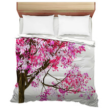 3d Render Image Of Pink Spring Tree Bedding 64486461