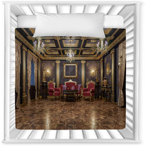 3d Rendering Of The Hall In Classical Style Cinema 4d Corona Renderer Nursery Decor 222110542