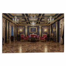3d Rendering Of The Hall In Classical Style Cinema 4d Corona Renderer Rugs 222110542