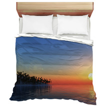 3D Tropical Background Bedding 67388483