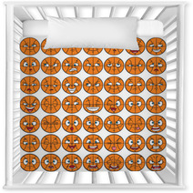 49 Facial Expressions Set - Basketball Character Nursery Decor 65468784