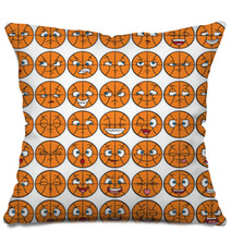 49 Facial Expressions Set - Basketball Character Pillows 65468784