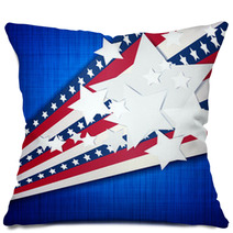 4th July Independence Day Background. Pillows 52712666