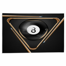 8 Billiards Pool Games Rugs 36064698