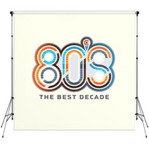80s Illustration The Best Decade Backdrops 136345826