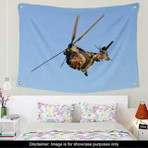 A Antitank Helicopter On Sky Wall Art 59962888