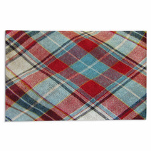 A Background Image Of Some Plaid Fabric Rugs 21028449