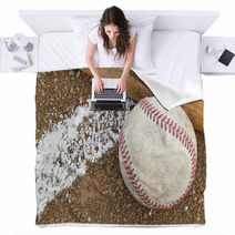 A Baseball And A Bat Blankets 32899625
