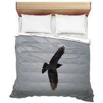 A Crow Flying In The Sky Bedding 101157218