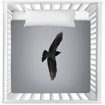 A Crow Flying In The Sky Nursery Decor 101157218