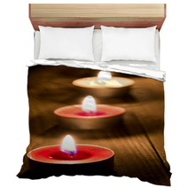 A Line Of Burning Candles Bedding 43748342