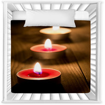 A Line Of Burning Candles Nursery Decor 43748342