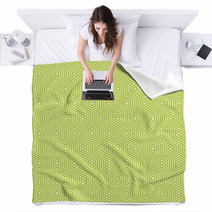 A Seamless Hexagonal Pattern Blankets 71368938