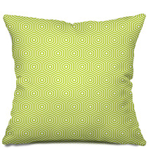 A Seamless Hexagonal Pattern Pillows 71368938