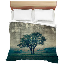 A Single Tree Represent Loneliness And Sadness Bedding 64485400