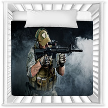 A Soldier In The Smoke After The Explosion Nursery Decor 37667278