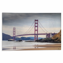 A View Of The Golden Gate Bridge Rugs 120921502