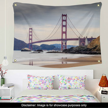 A View Of The Golden Gate Bridge Wall Art 120921502