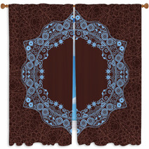 Abstrac Decoration Mandala Window Curtains 58462851