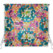 Abstrack Colorful Mosaic Background Backdrops 62837489