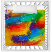 Abstract Acrylic Colors Nursery Decor 58248909
