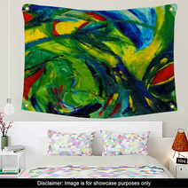 Abstract Art - Hand Painted Wall Art 465590