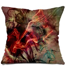 Abstract Art Pillows 77685717