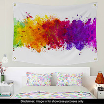 Abstract Artistic Watercolor Splash Background Wall Art 66948097
