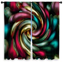 Abstract Background Illustration Window Curtains 67684911