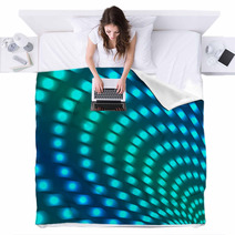 Abstract Background .luminous Design.neon Effect.vector Blankets 60624862