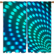 Abstract Background .luminous Design.neon Effect.vector Window Curtains 60624862