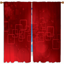 Abstract Background Of Science And Technology Window Curtains 49094647