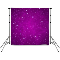 Abstract Background: Sparkling, Twinkling Stars. Universe Backdrops 52135691