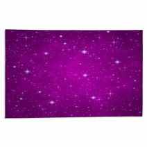 Abstract Background: Sparkling, Twinkling Stars. Universe Rugs 52135691