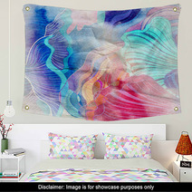 Abstract Background Wall Art 70358455