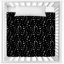 Abstract Background With Black And White Circles. Nursery Decor 52574998