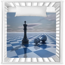 Abstract Background With Chess Kings Fight Nursery Decor 60755734