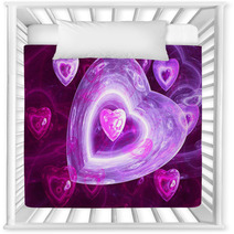 Abstract Background With Hearts Nursery Decor 30224225